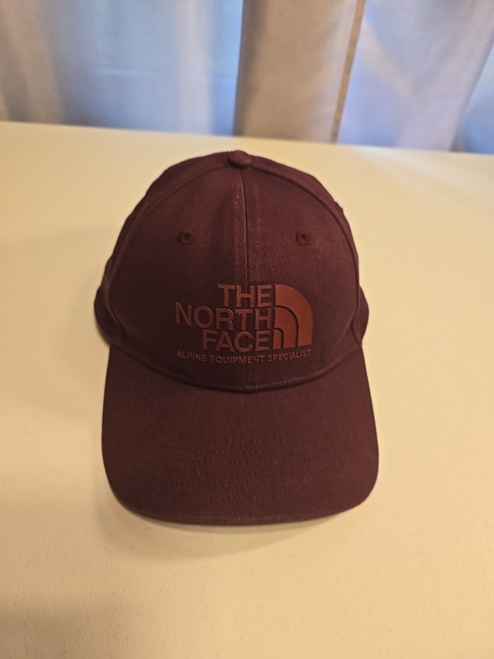 The North Face Maroon Logo Baseball Cap